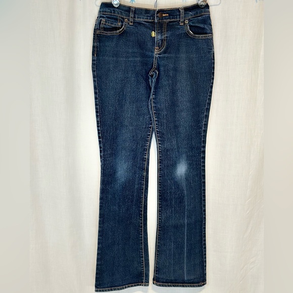 OLD NAVY - Womens Denim Jeans DIVA bootcut Sz 4 - BLUE - Picture 1 of 11